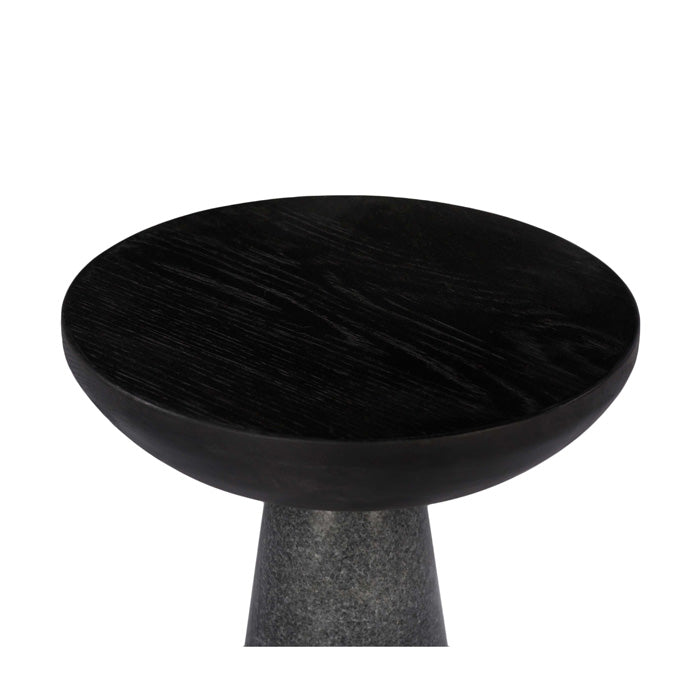 Twin Marble Drink Table