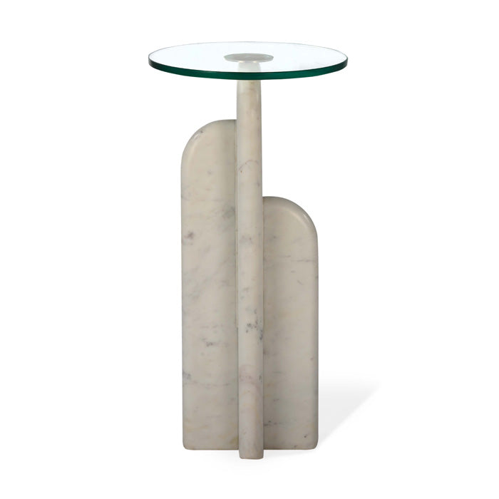 Archway Marble Drink Table