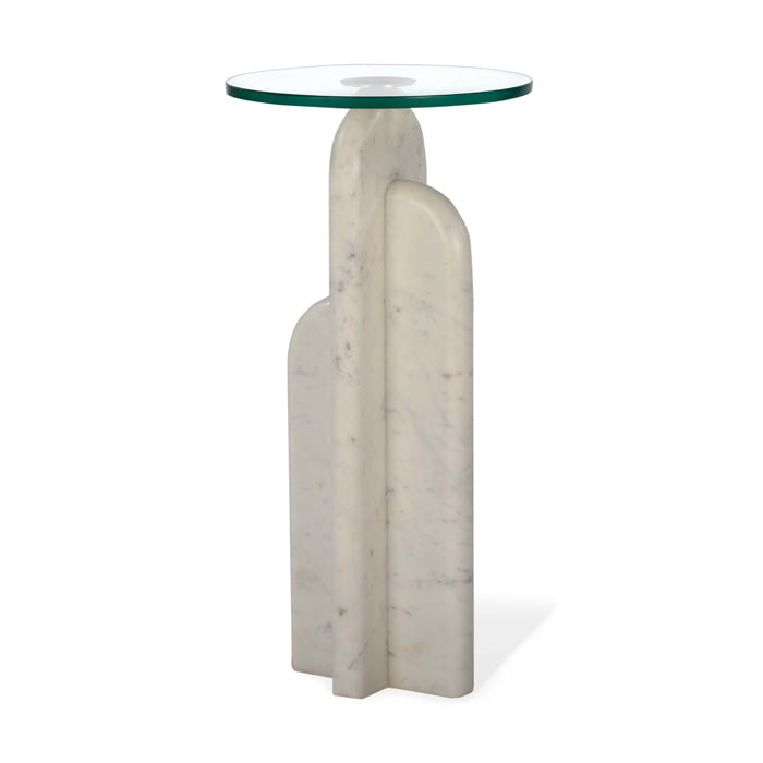 Archway Marble Drink Table