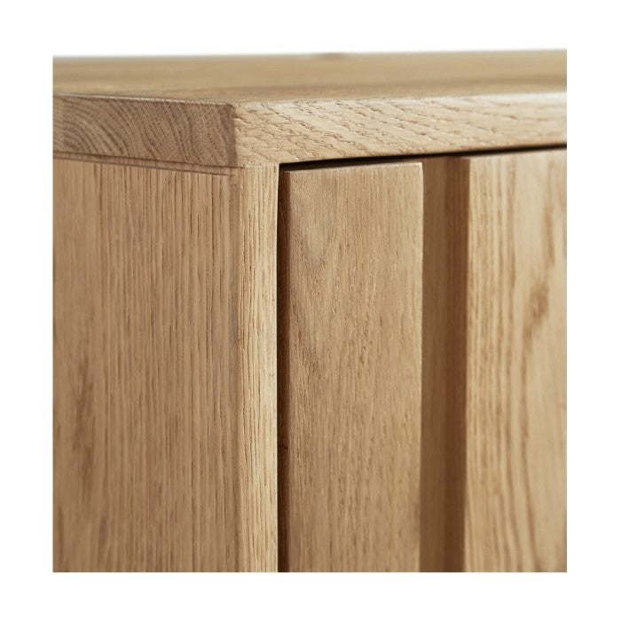 Array Solid White Oak Sideboard - Natural