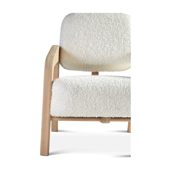 Calder Upholstered Oak Accent Chair