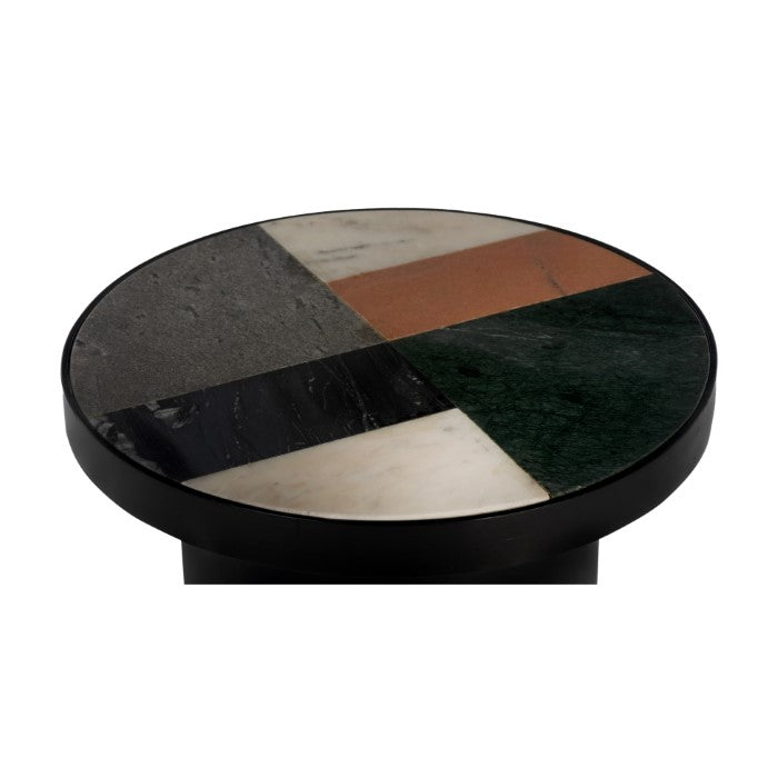 Binocular Metal Side Table