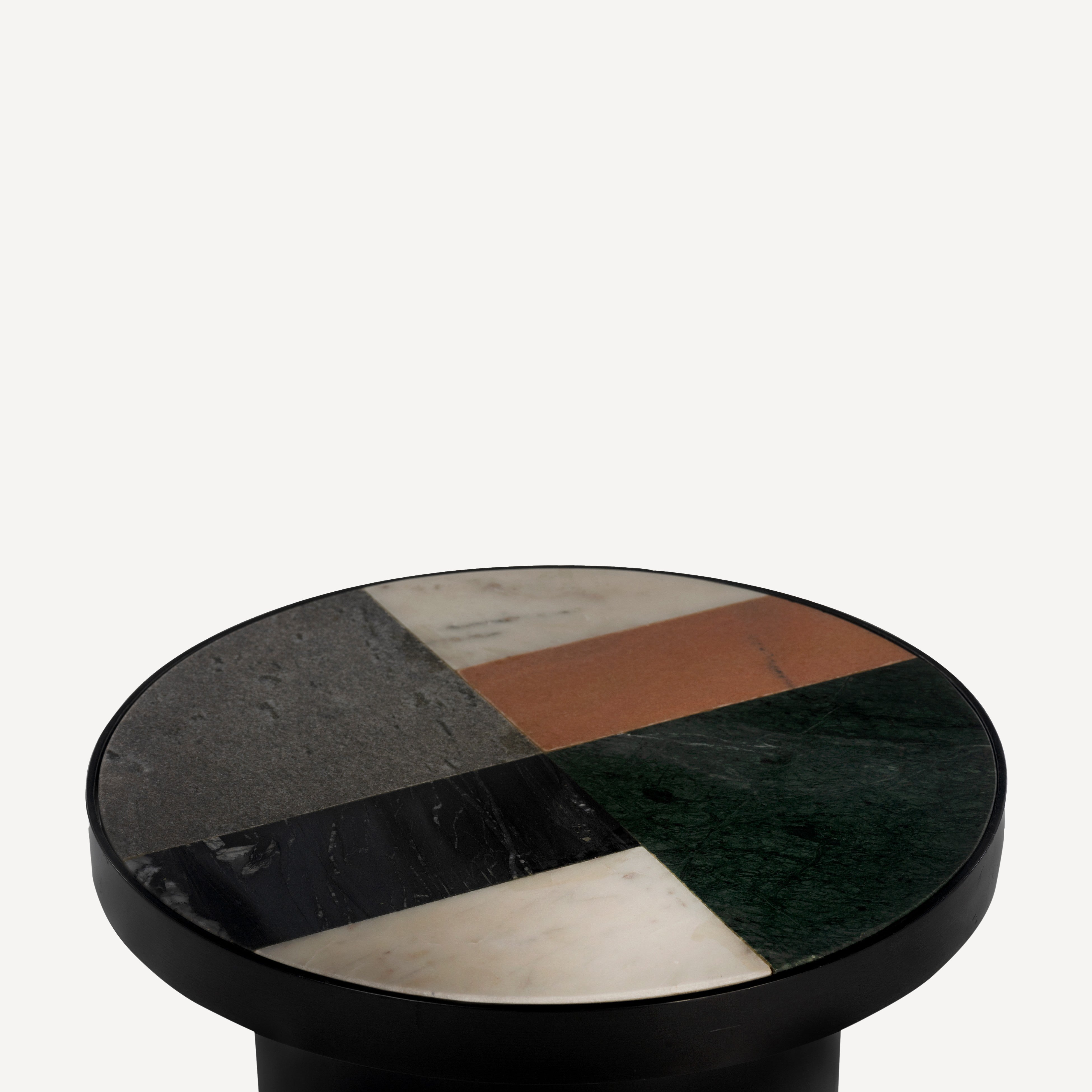 Binocular Metal Side Table