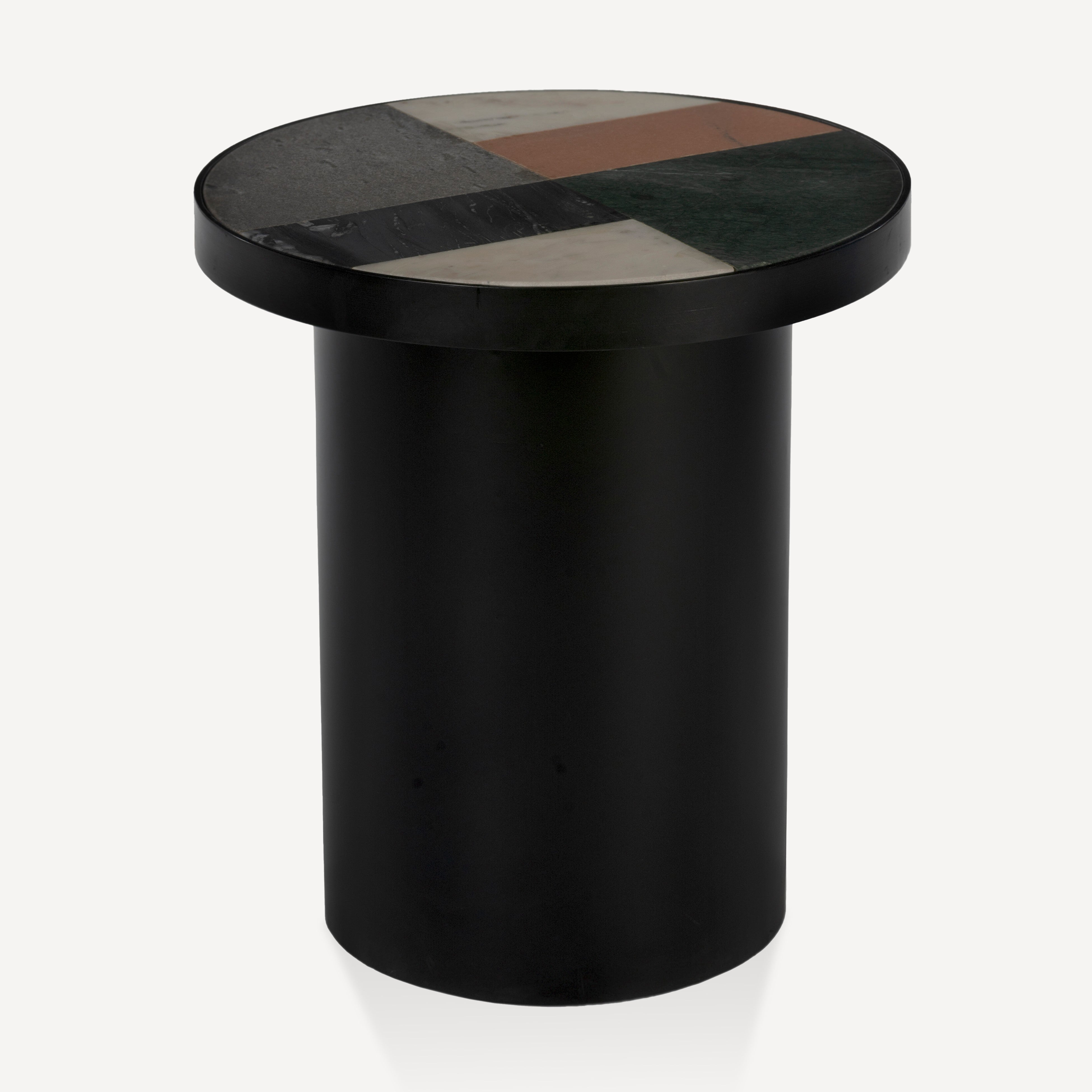 Binocular Metal Side Table