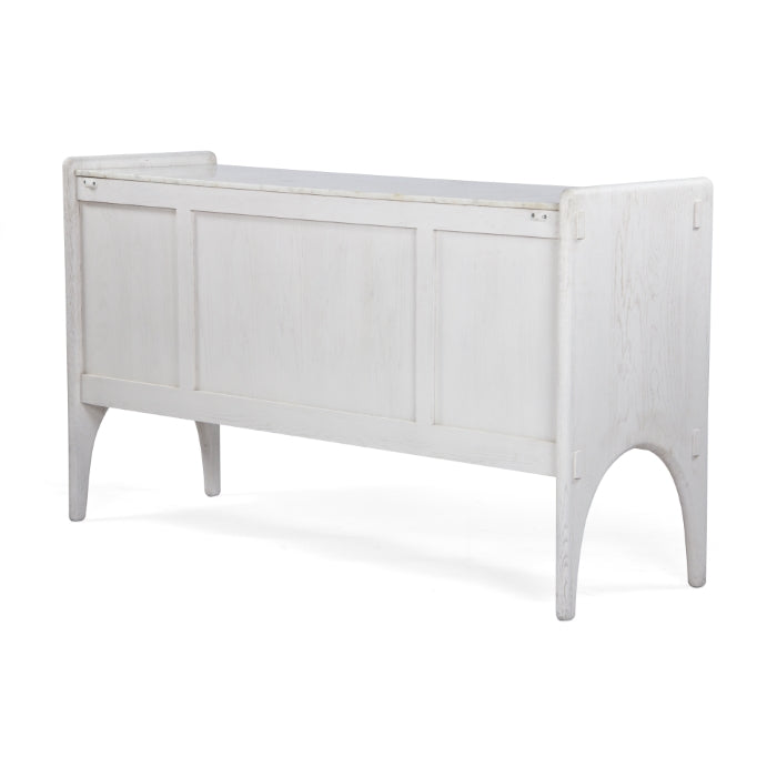 Luna Oak Marble Sideboard