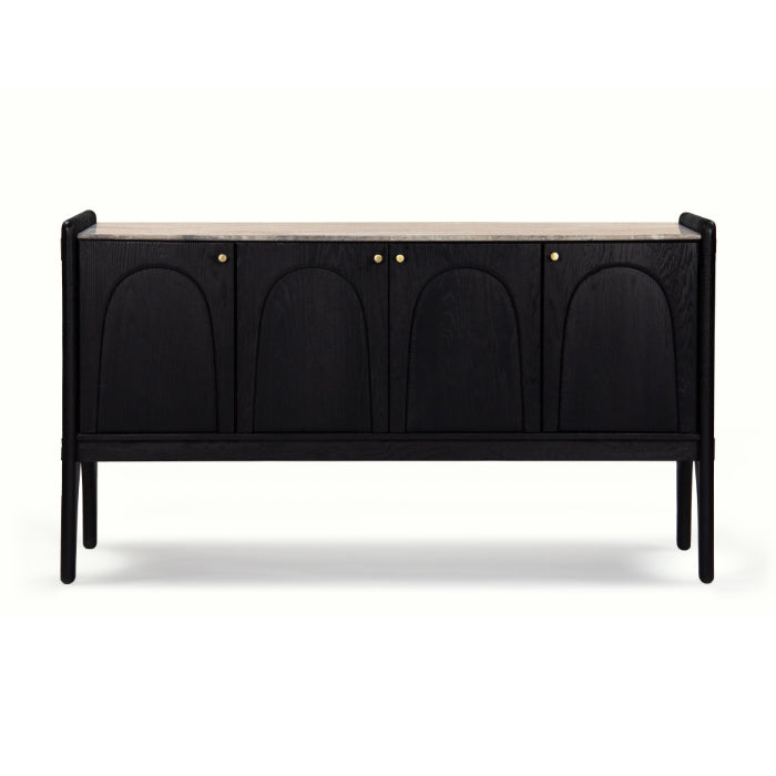 Luna Oak Marble Sideboard