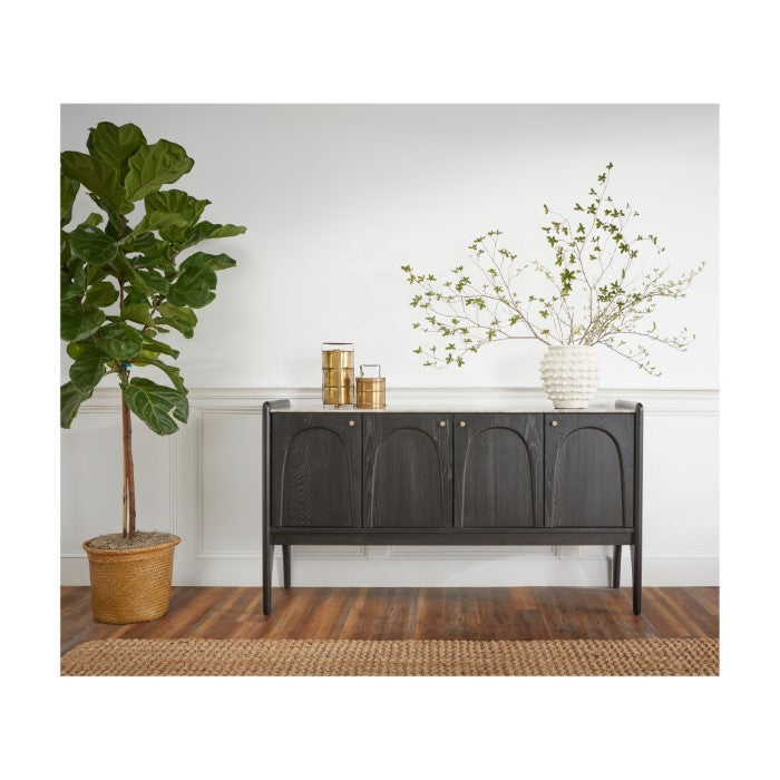 Luna Oak Marble Sideboard