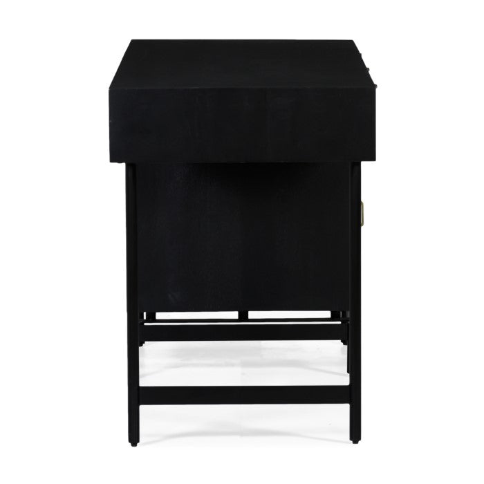 Louisiana Executive Luxe Desk - Charcoal