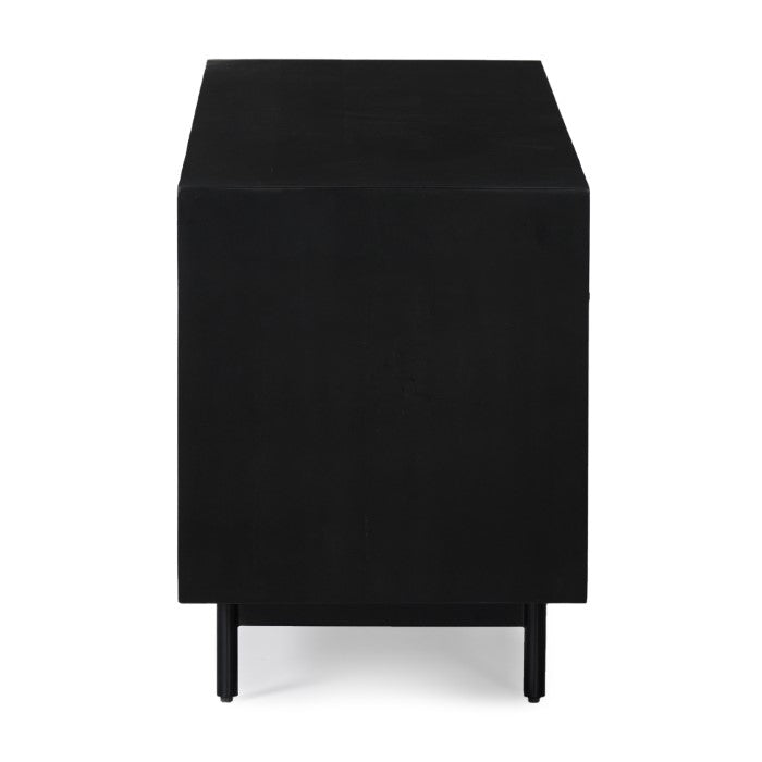 Louisiana Luxe Media Console - Charcoal