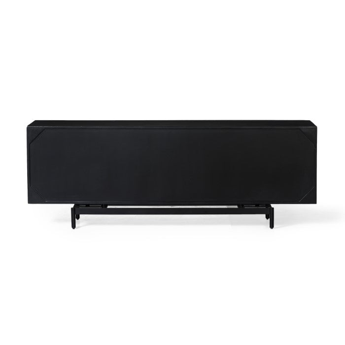 Louisiana Luxe Media Console - Charcoal