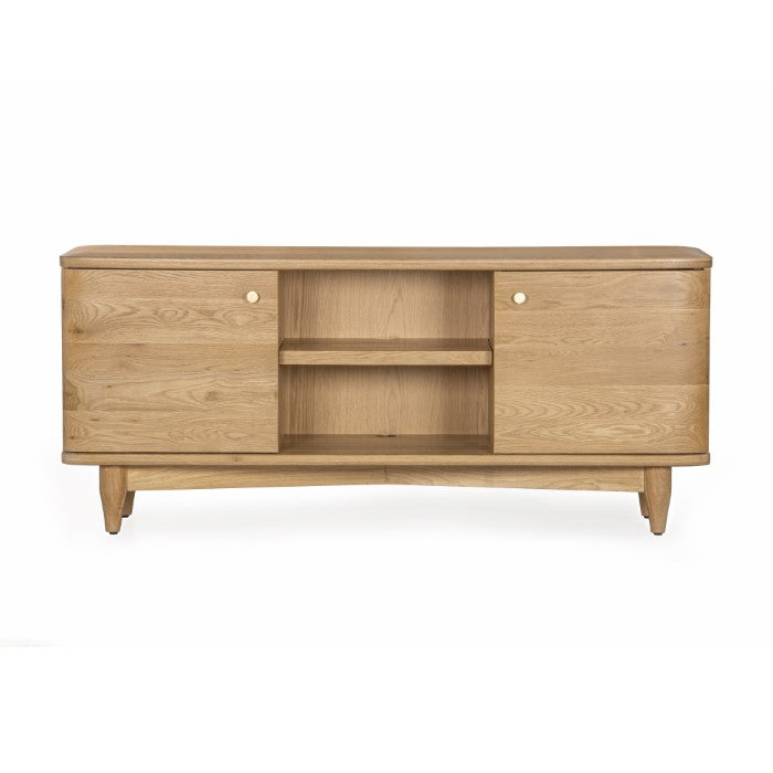 Daniel Solid Oak Media Stand - Natural