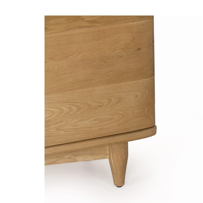 Daniel Solid Oak Media Stand - Natural