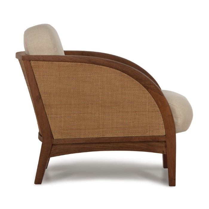 Francisco Cane Solid Wood Lounge