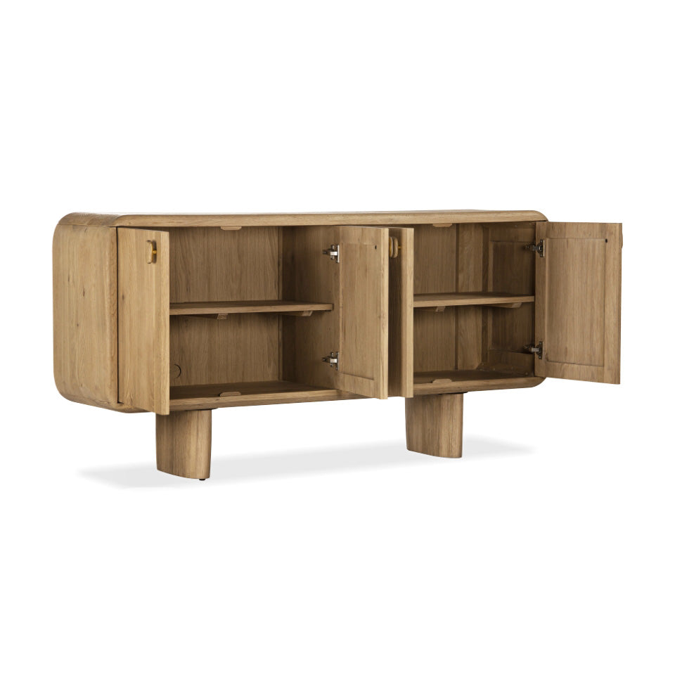 Laurel Solid Oak Sideboard