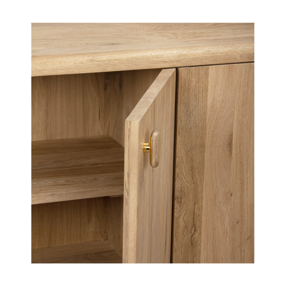 Laurel Solid Oak Sideboard