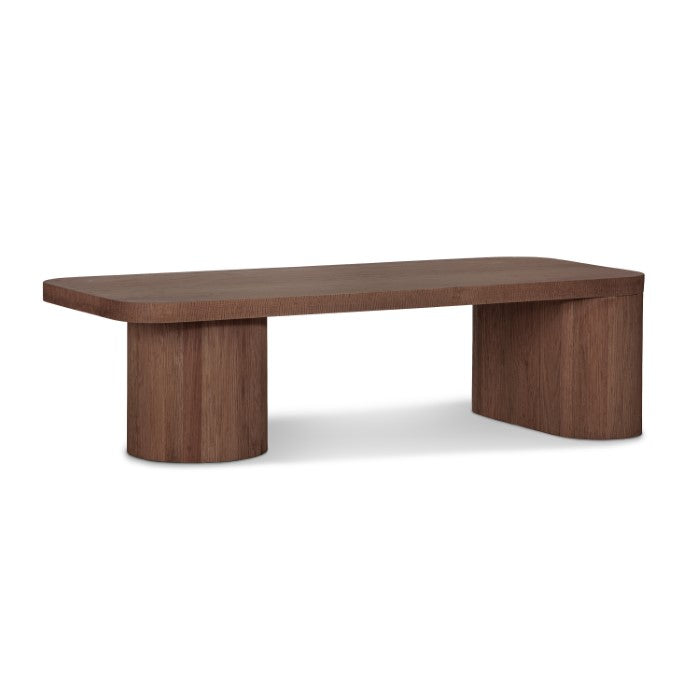 Mono Solid Oak Coffee Table - Brown