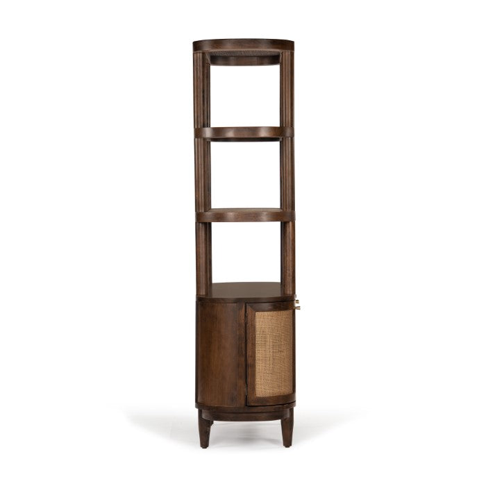 Canggu Cane Solid Wood Shelving