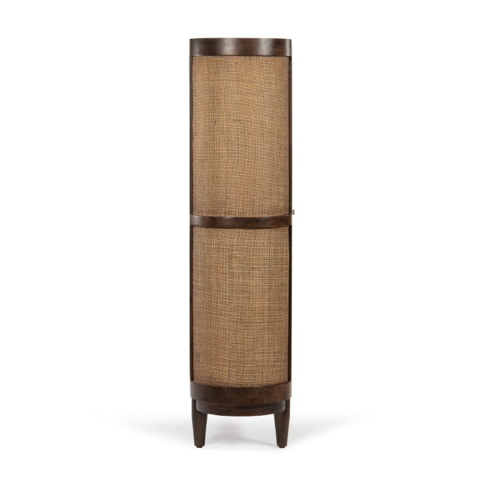 Canggu Cane Solid Wood Cabinet