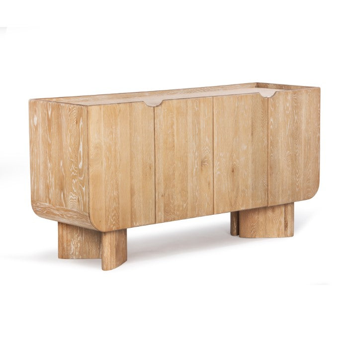 Polaris Travterine Oak Sideboard