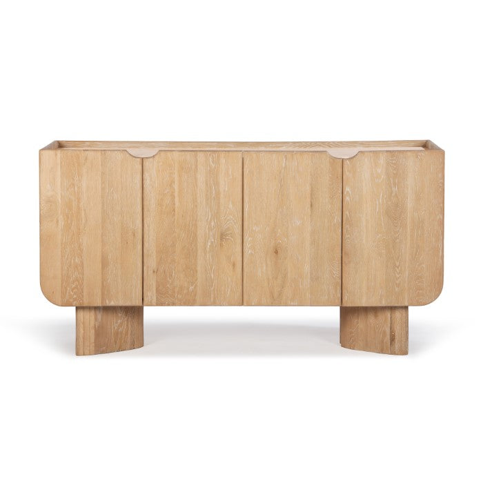 Polaris Travterine Oak Sideboard