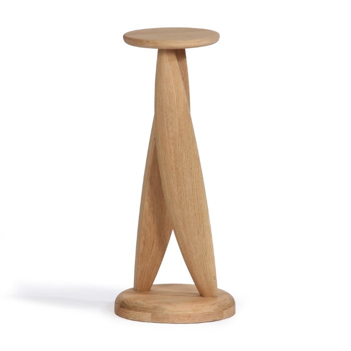 Tola Solid Oak Drink Table