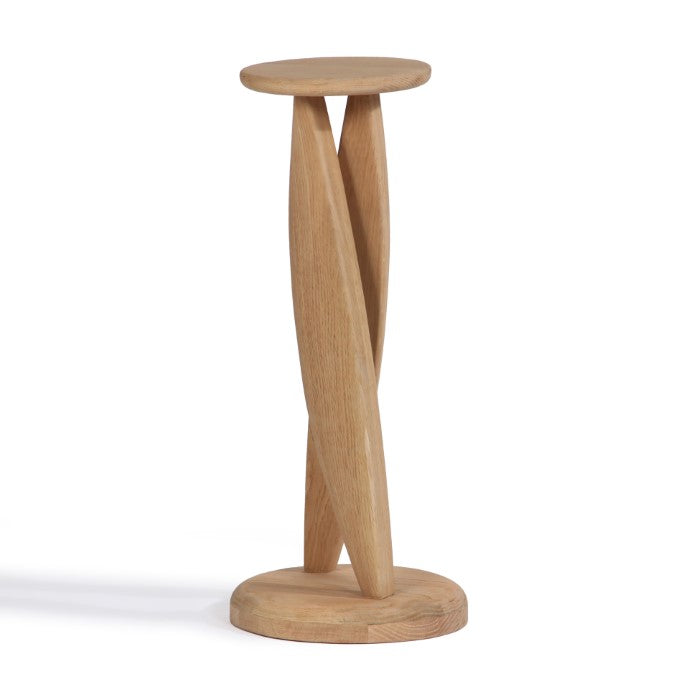 Tola Solid Oak Drink Table