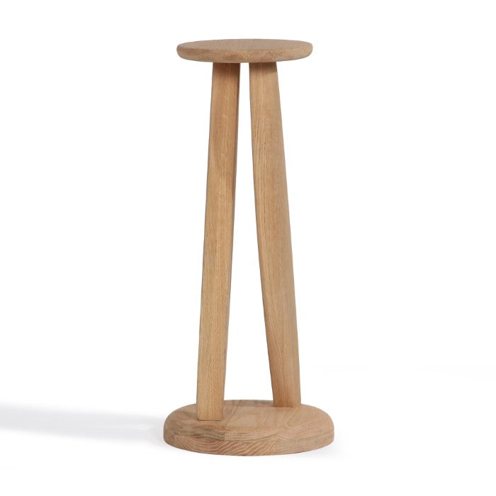 Tola Solid Oak Drink Table