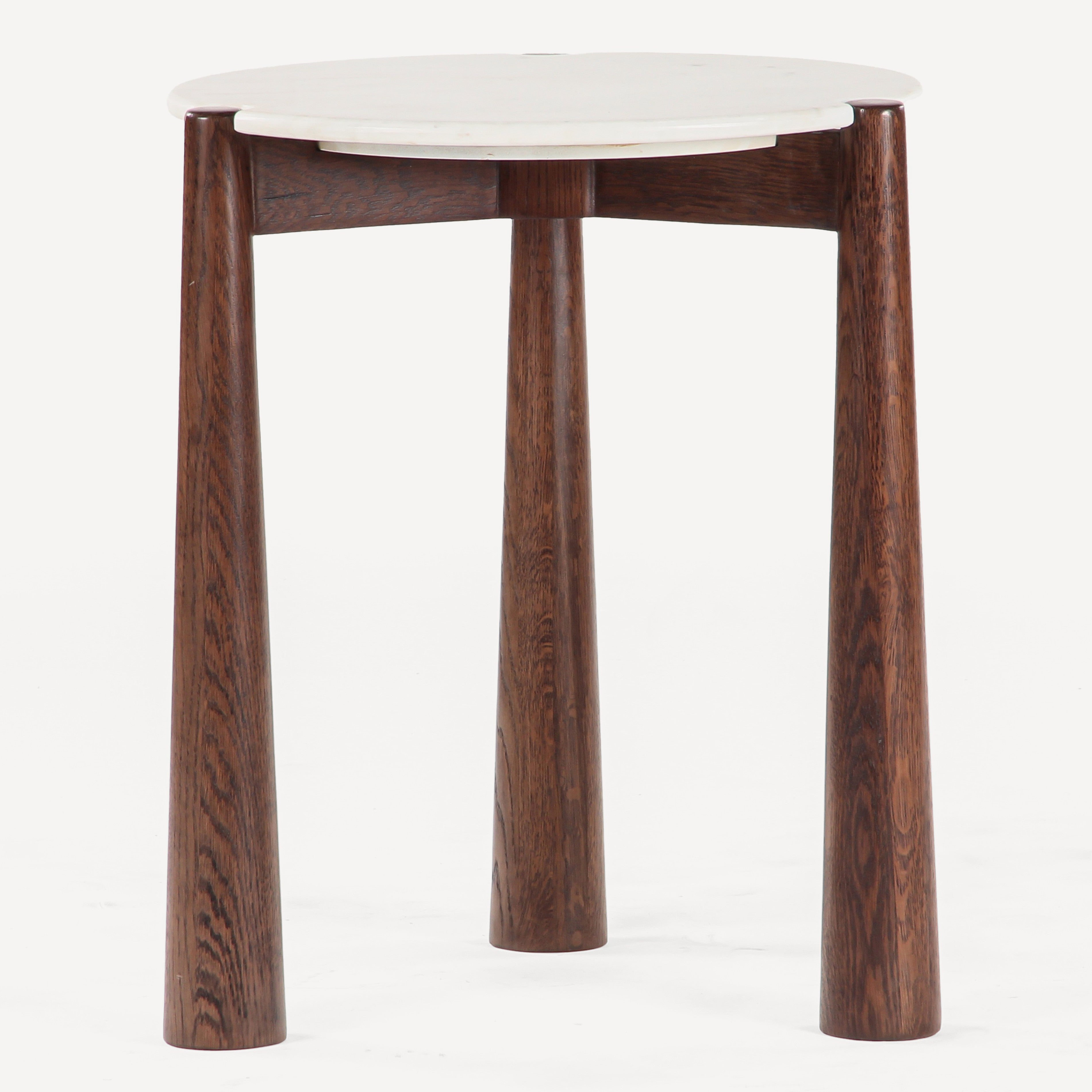 Carver Side Table-Morchana Brown