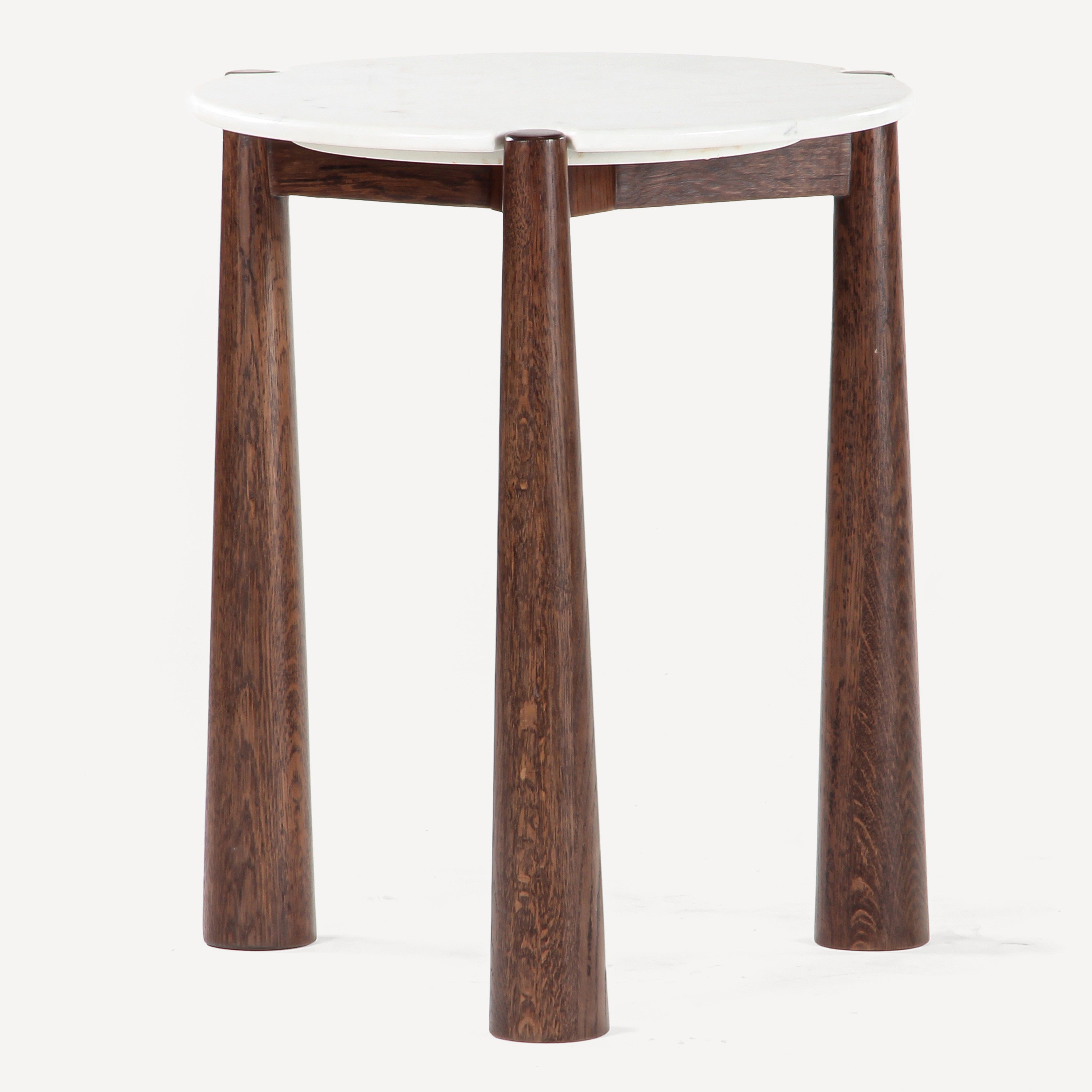 Carver Side Table-Morchana Brown
