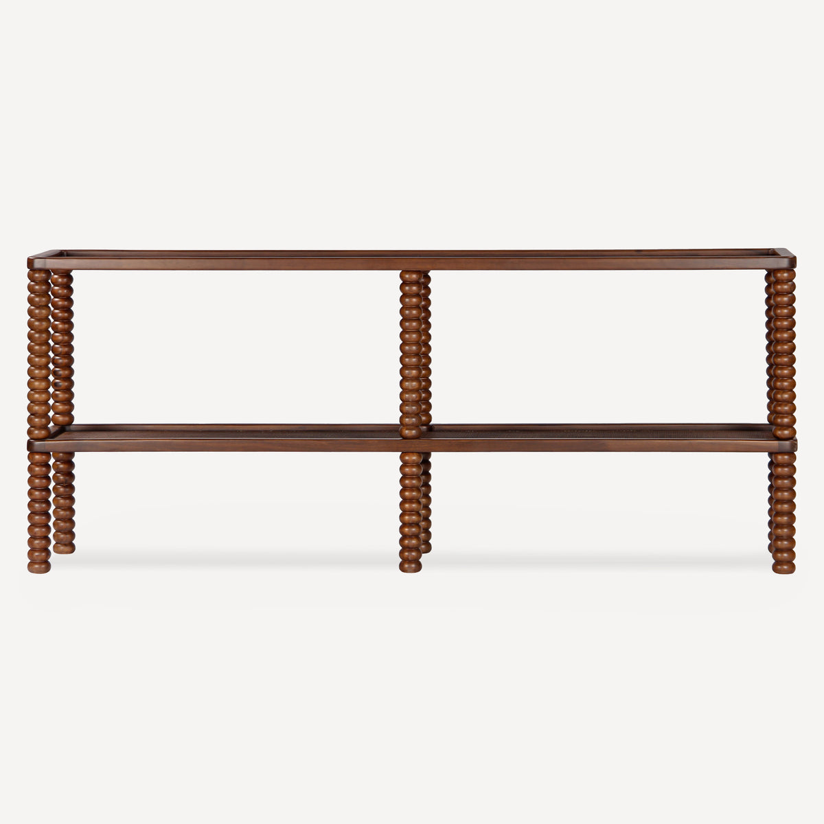 Twist Cane Solid Wood Console Table