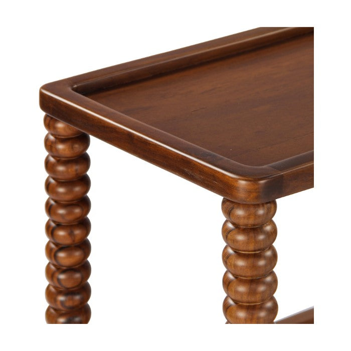 Twist Cane Solid Wood Console Table