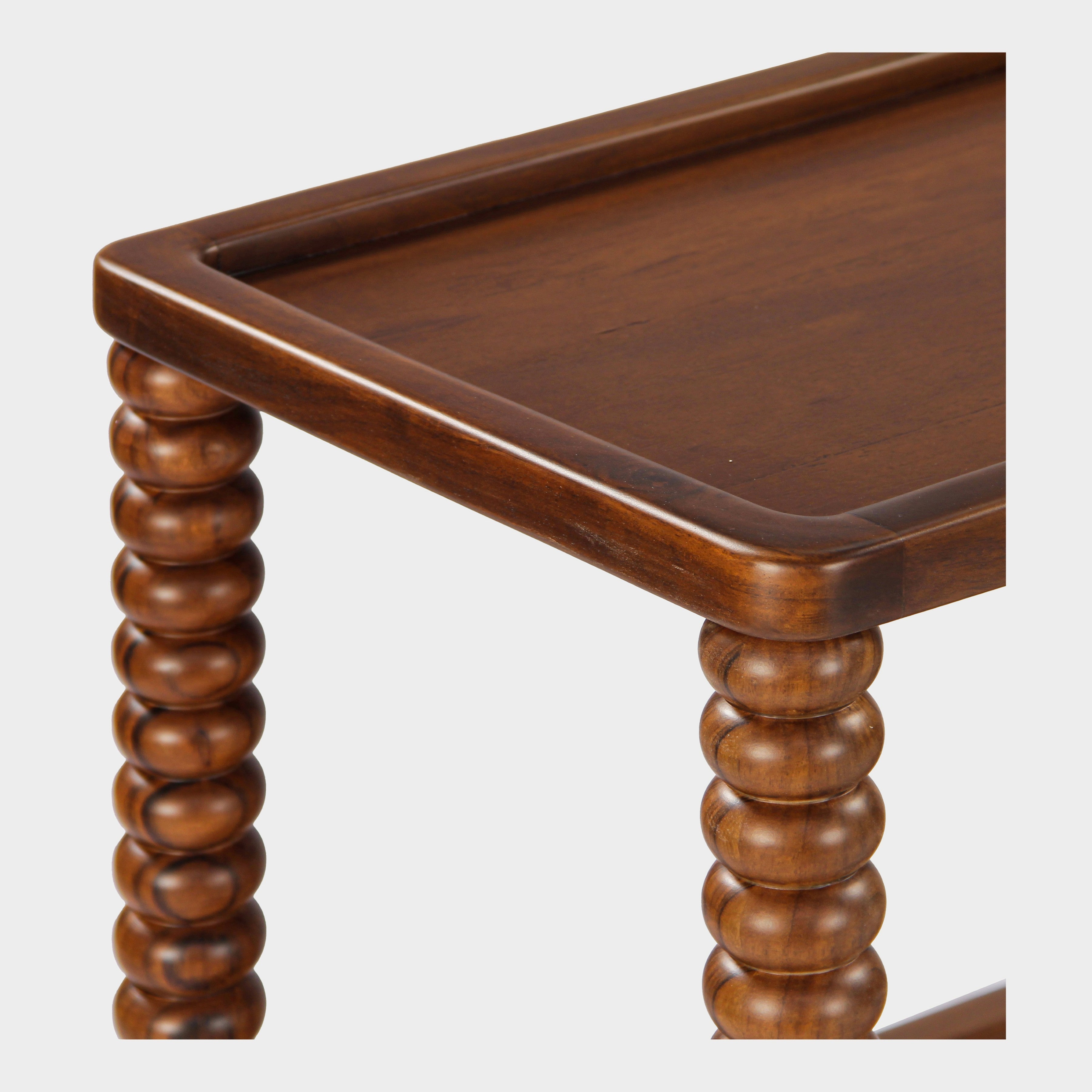 Twist Cane Solid Wood Console Table