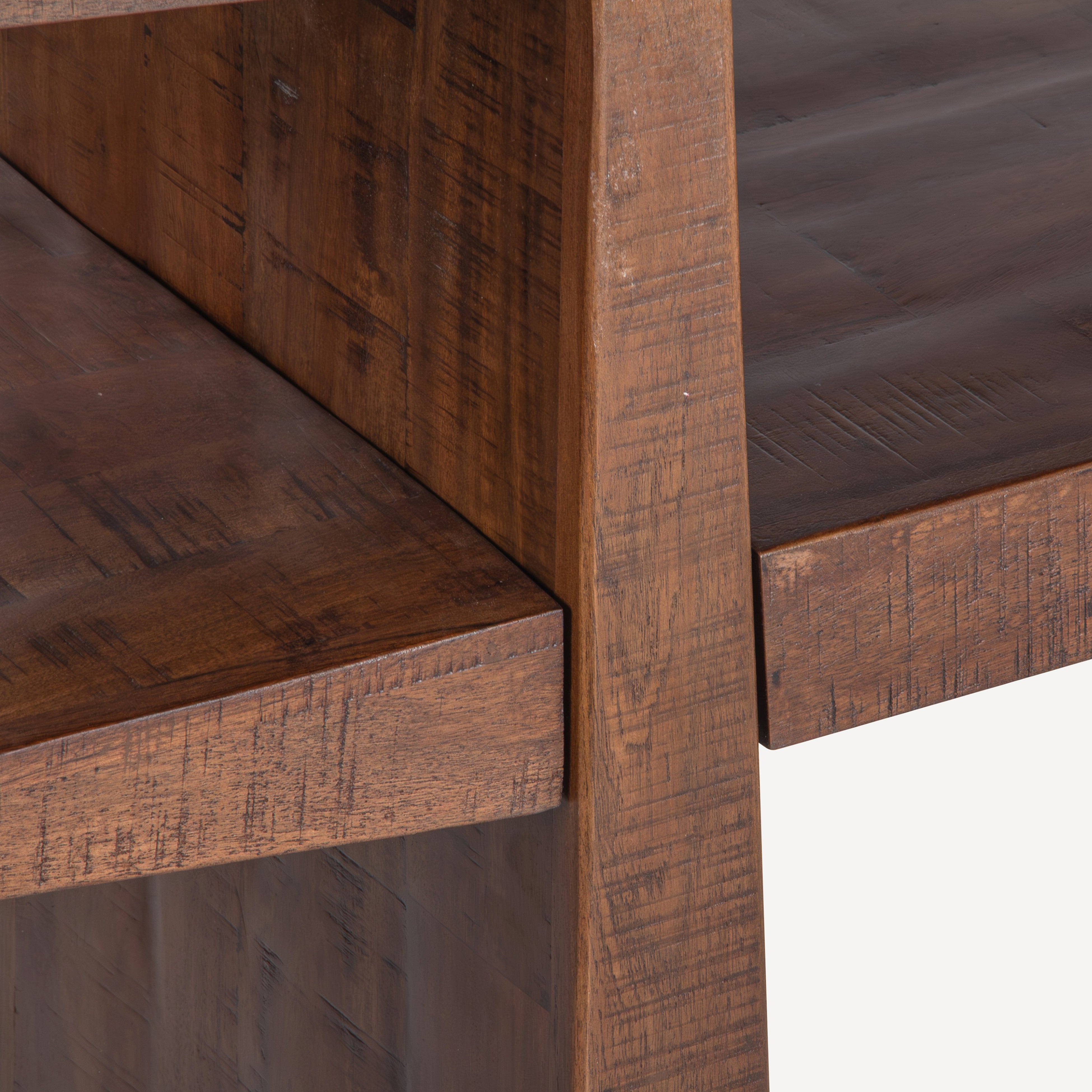 Keystone Reclaimed Wood Console - Rustic