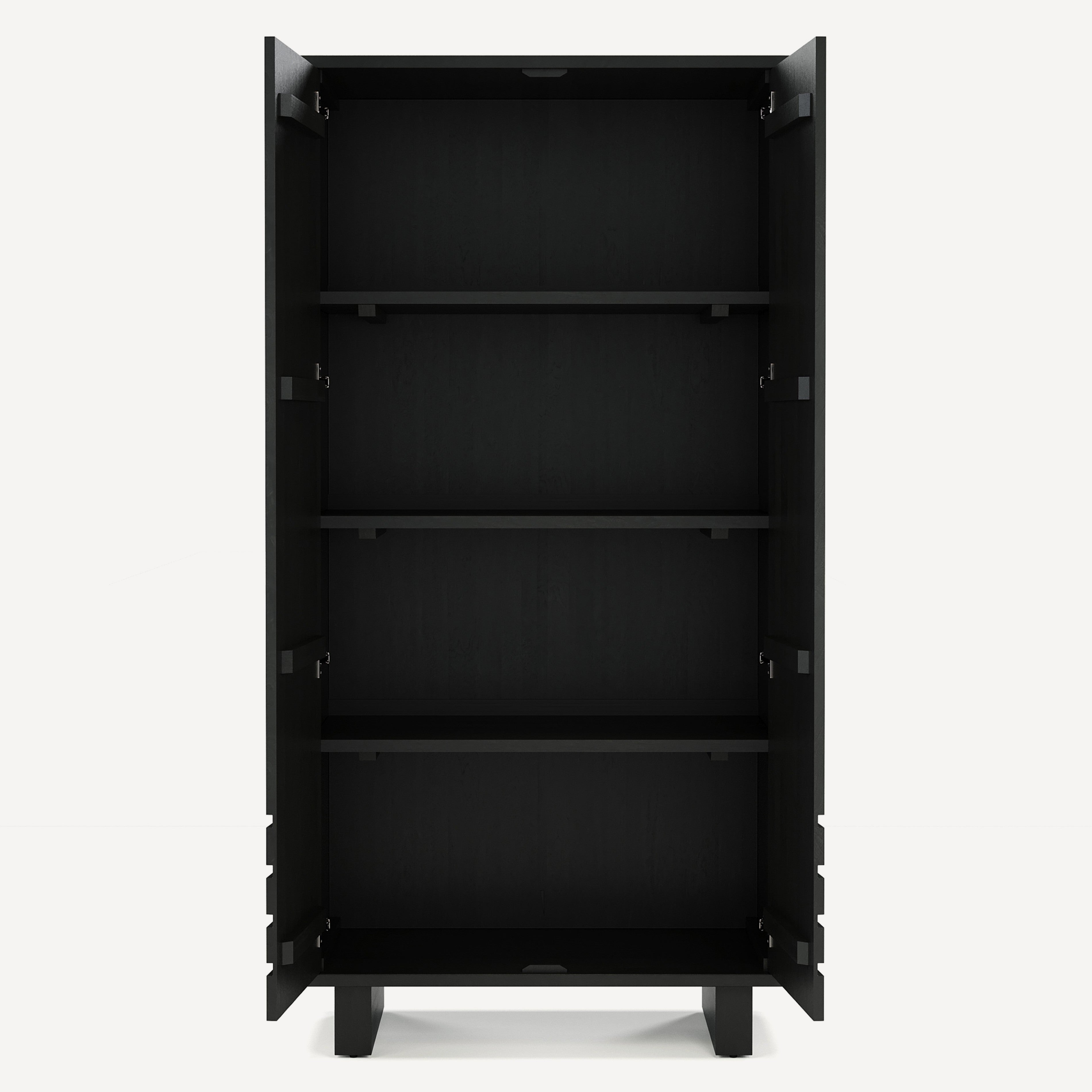 Array Solid White Oak Large Cabinet - Natural