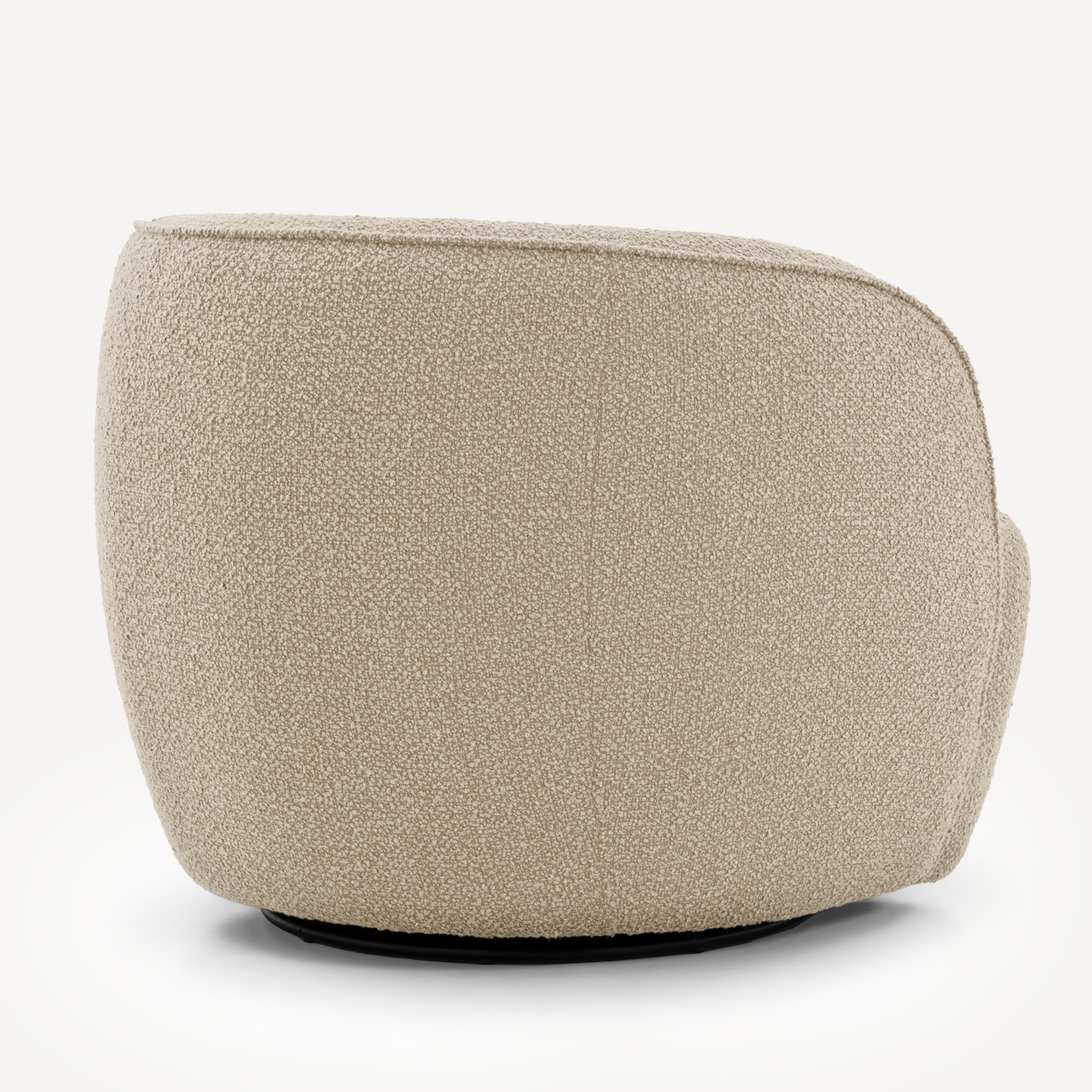 Domora Upholstered Swivel Chair-Performance