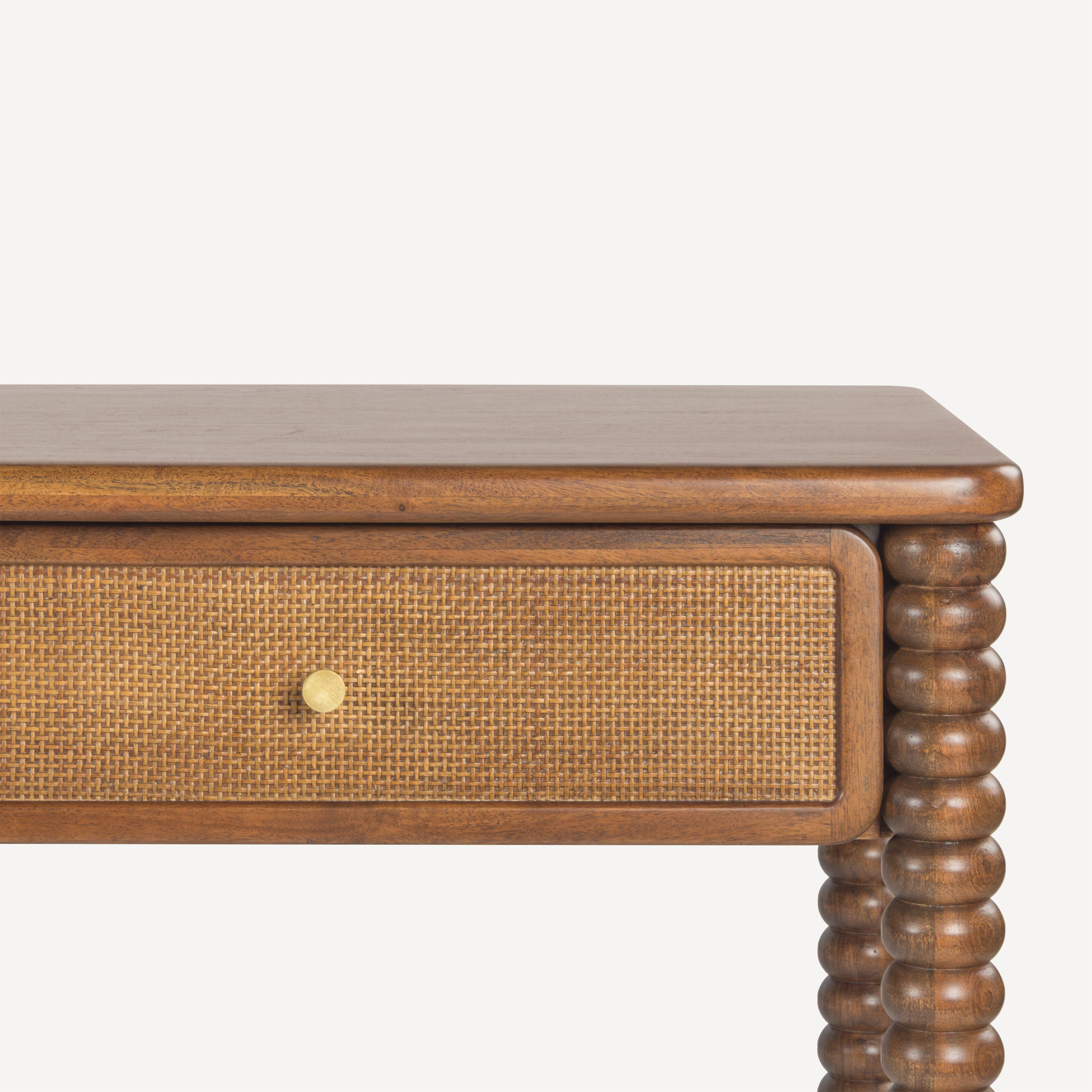 Twist Cane Solid Wood Desk