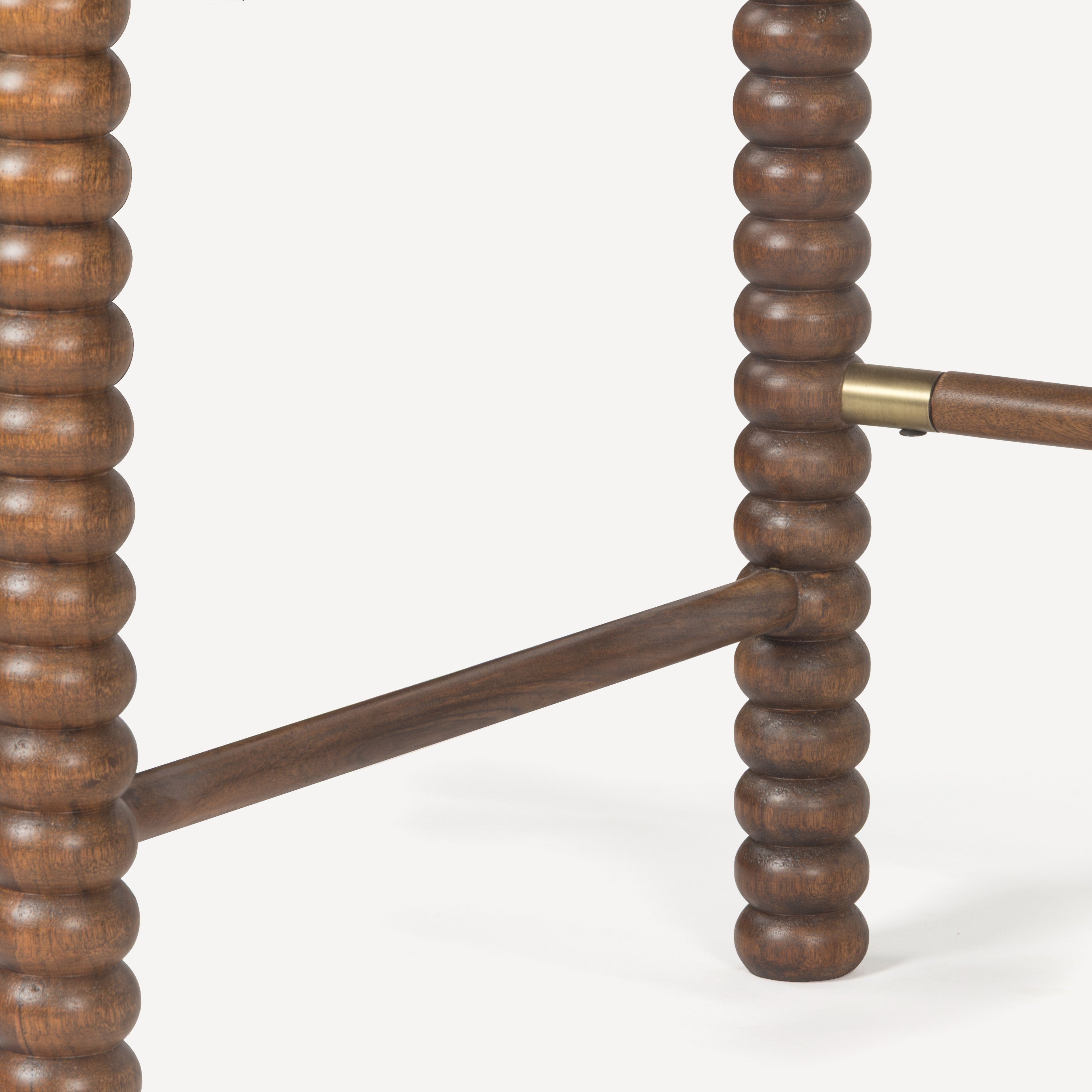 Twist Cane Solid Wood Desk