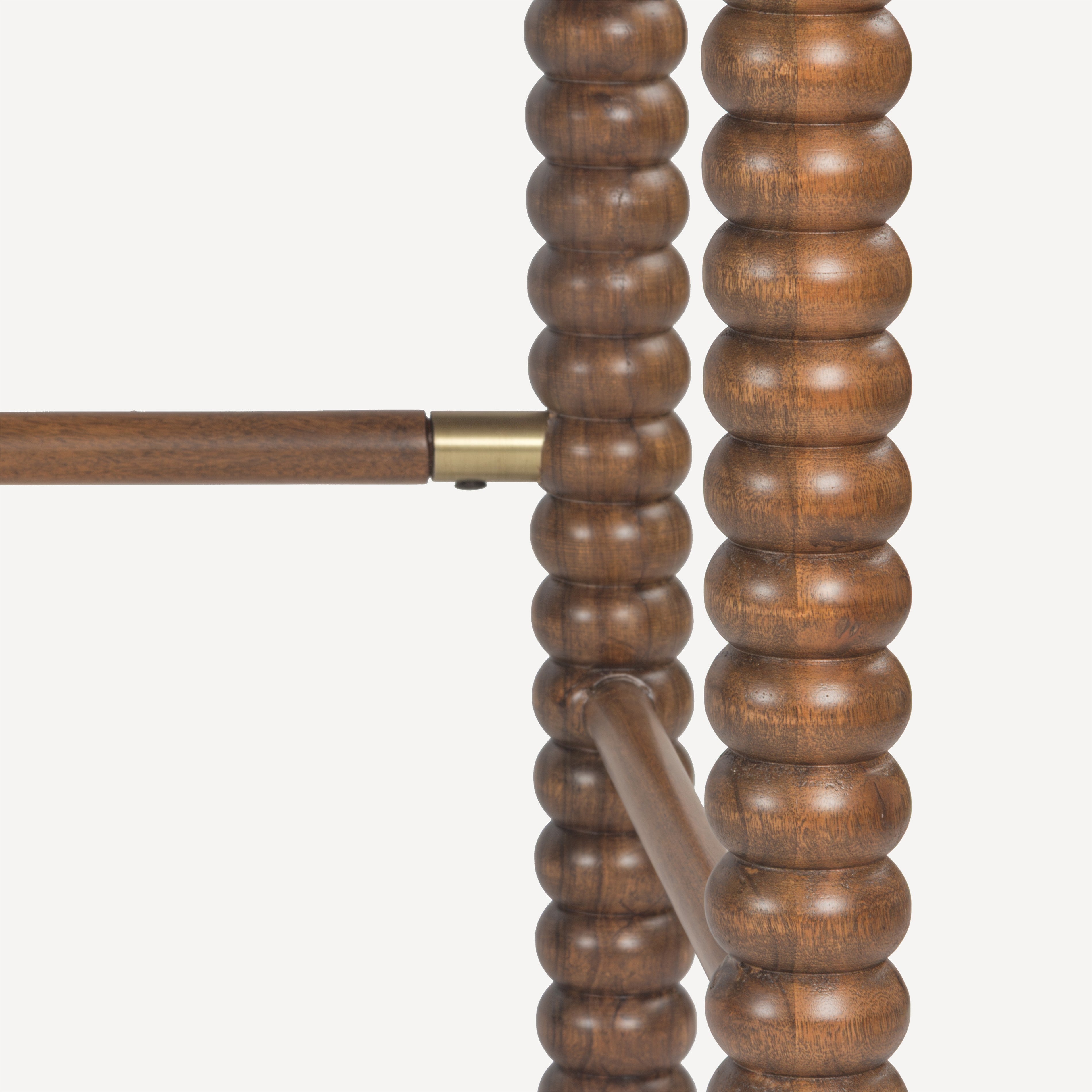 Twist Cane Solid Wood Desk